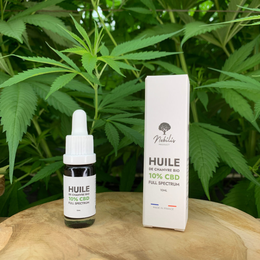 Huile de CBD 10% Full Spectrum Nobilis Product 🇫🇷 - 10ml - private-cbd.shop