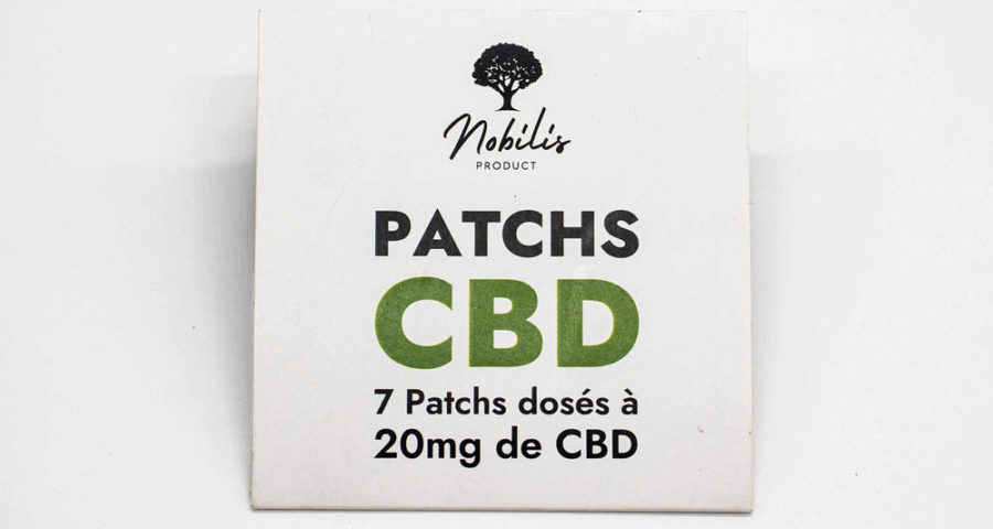 patch cbd 20mg nobilis product face