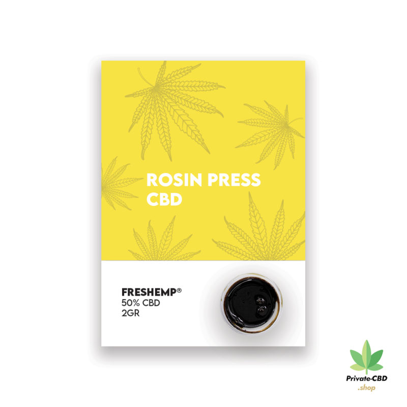 rosin press 50% cbd freshemp 2gr recto - extrait cannabis - private cbd shop
