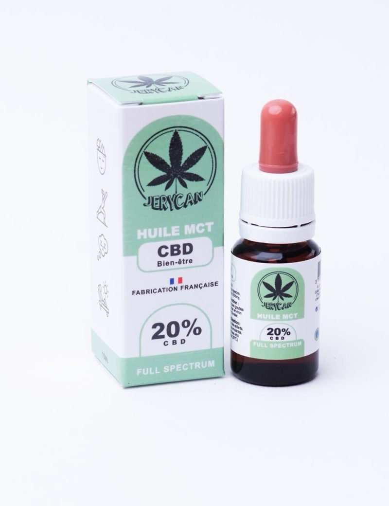 Huile MCT 20% CBD – JERYCAN